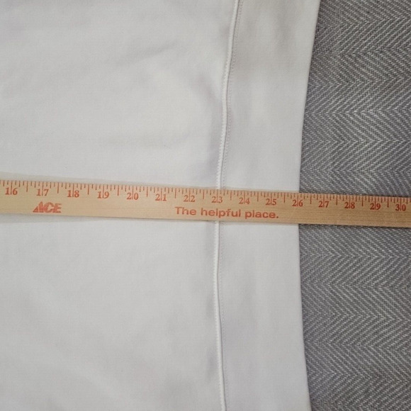 True Religion Men's Pullover Colorblock Hoodie Sweatshirt White Black 103140 LG - Picture 15 of 16